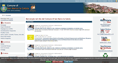 Desktop Screenshot of comune.sanmarcolacatola.fg.it